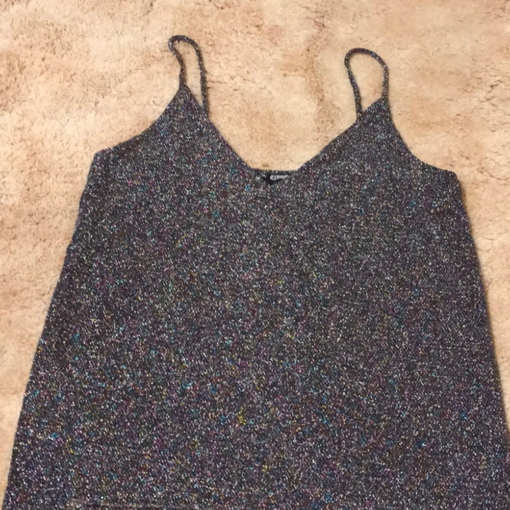 Ladies Express Sparkle Camisole. NWOT. Size L